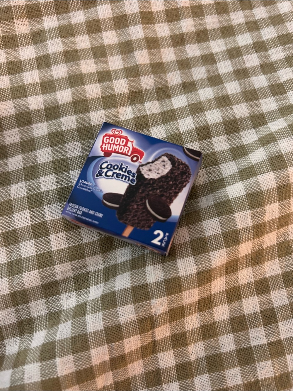 mini verse real brands cookies and crème. ice cream bars
